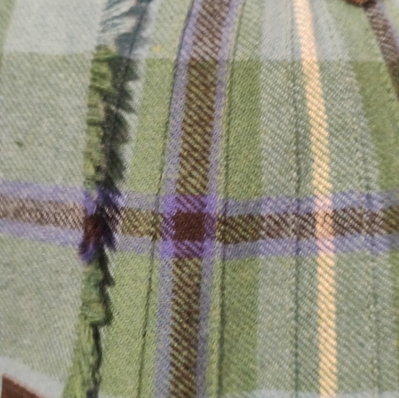 Mosbrook vintage▪️ mad for plaid▪️ academia school girl full length wool skirt S - Picture 7 of 12